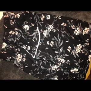 free press high waisted flowy shorts